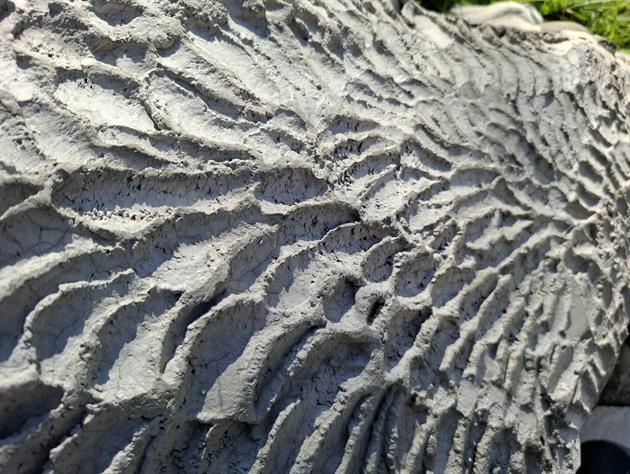 Wall Art in Cement For Garden And Home Decor Design.