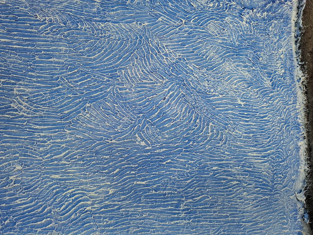 Zoom of Mural in Relief
Garden Decor Exterior.